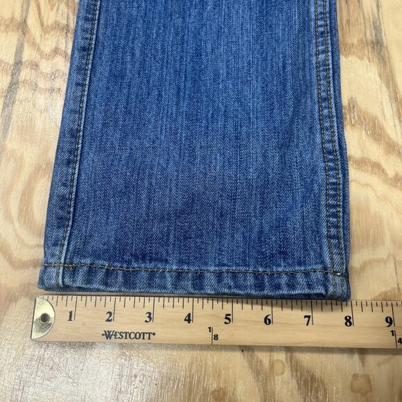 Cinch Jeans Mens 30x36 Blue Denim Straight Leg Cowboy Western Rodeo Pants - Picture 15 of 15